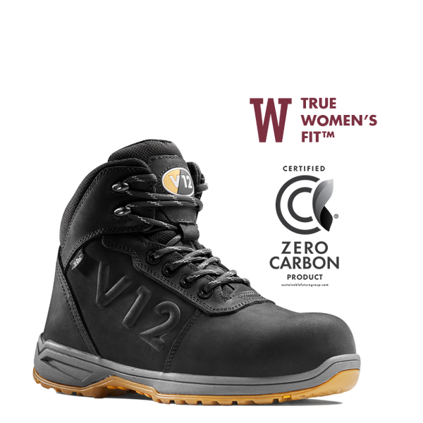 V12 Footwear V2145 Lynx IGS Black Women's Waterproof S7L FO HRO LG SR