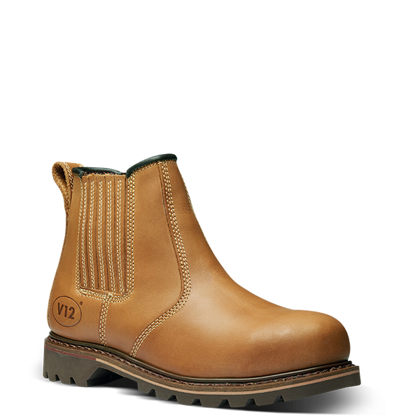 V12 Footwear V1241 Stampede SBP HRO SRA Light Brown Safety Boot