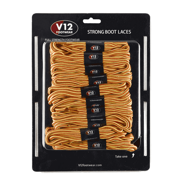 V12 Footwear V12LCYL Strong Safety Boot Laces (10 Pack)