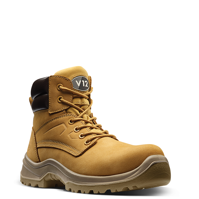 V12 Footwear V6420.01 Bobcat STS S1P SRC Yellow Safety Boot