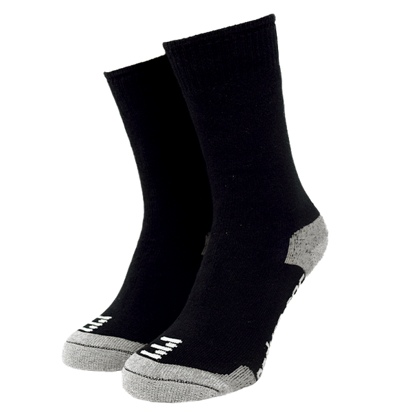 V12 Footwear ESOK8S Black Work Socks Endura-soc for comfort